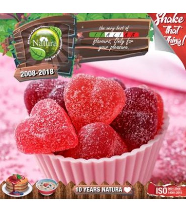 NATURA SHAKE AND TASTE CANDY BERRIES MIX 60/100ml (γλυκά βατόμουρα)