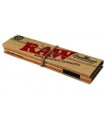 Χαρτάκια Raw king size Classic slim ακατέργαστο με τζιβάνες 32 φύλλα - 1 Πακετάκι