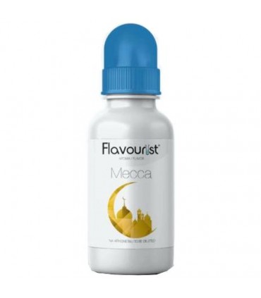 Άρωμα Flavourist MECCA 15ml (καπνικό με σανδαλόξυλο, ξηρούς καρπούς και καραμέλα)