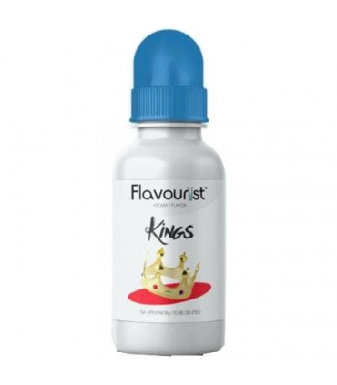 Άρωμα Flavourist KINGS 15ml (καπνικό με μαύρη σοκολάτα, καφέ και βανίλια)
