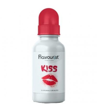 Άρωμα Flavourist KISS 15ml (σοκολάτα γάλακτος με κρέμα φράουλα)