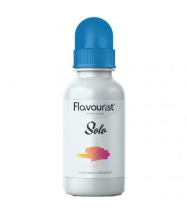 Άρωμα Flavourist SOLO 15ml (βανίλια, καρύδα, αμύγδαλα και μαύρη ζάχαρη)