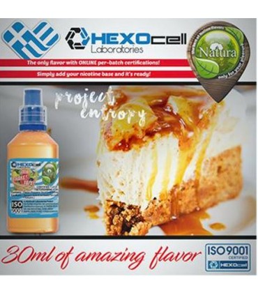 NATURA MIX SHAKE VAPE PROJECT ENTROPY 30/60ML (καραμέλα, μήλο και βανίλια)