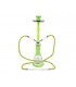 Ναργιλές με δύο σωλήνες Atomic Hookah 45cm Neon Green 0230511