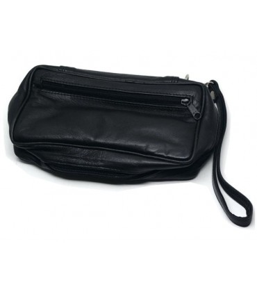 Θήκη για πίπα καπνού ROLLING LEPEKOFF 44204 τσαντάκι για 3 πίπες (γνήσιο δέρμα)