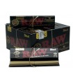 Χαρτάκια Raw BLACK KS SLIM + TIPS με τζιβάνες CLASSIC (Κουτί 24 τεμαχίων)