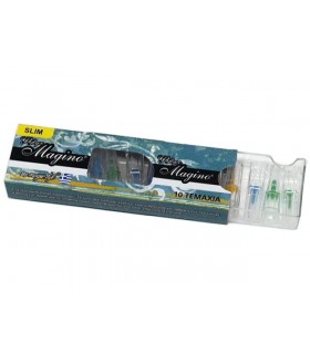 Πιπάκια τσιγάρου MAGIC LIFE MAGINO 10 Slim 6mm (κουτί με 30 πακετάκια)
