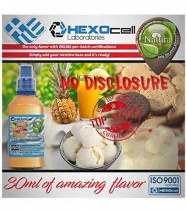 NATURA MIX SHAKE VAPE NO DISCLOSURE 30/60ML (μπισκότο μπανάνα ανανάς)