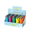 Αναπτήρες Leon Rainbow Colours Wave mini (Μικροί) 170003 - Συσκευασία των 25