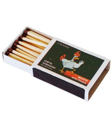 Σπίρτα ασφαλείας TSAKMAKI ΠΕΤΕΙΝΟΣ