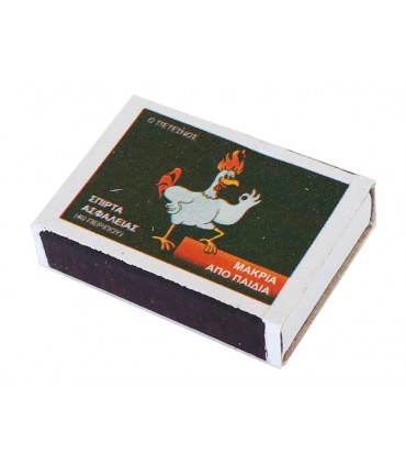 Σπίρτα ασφαλείας TSAKMAKI ΠΕΤΕΙΝΟΣ