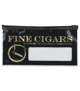 Πλαστικά σακουλάκια για 10 πούρα FINE CIGARS με φερμουάρ, 99012921