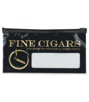 Πλαστικά σακουλάκια για 10 πούρα FINE CIGARS με φερμουάρ, 99012921