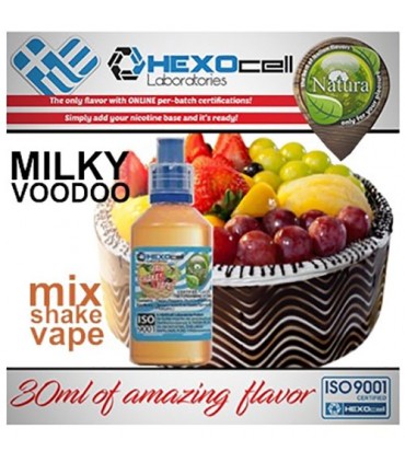 NATURA MIX SHAKE VAPE MILKY VOODOO 30/60ML (σοκολατένια και φρουτένια γεύση)