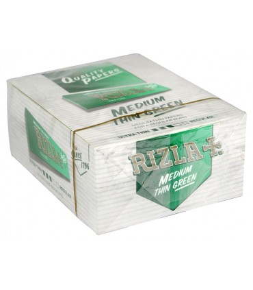 Χαρτάκια King Size Rizla Πράσινο Medium Thin(κουτί 50 τεμαχίων)
