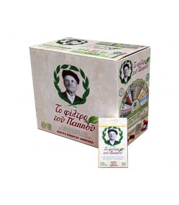 Φιλτράκια Του Παππού 6,4mm ΕΝΕΡΓΟΥ ΑΝΘΡΑΚΑ 47613 (Νέα συσκευασία) - 1 πακετάκι