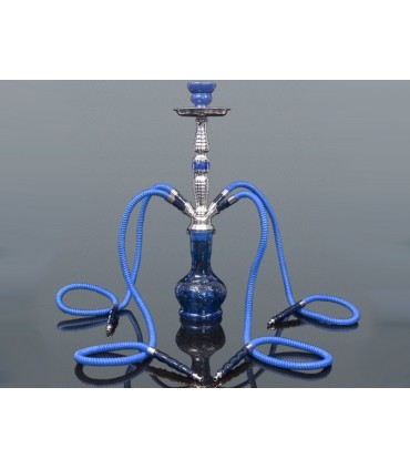 Ναργιλές με τέσσερις σωλήνες 53cm MADO SHISHA 665-5236 BLUE