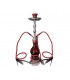 Ναργιλές με τρεις σωλήνες 46cm MADO SHISHA 665-5507 RED