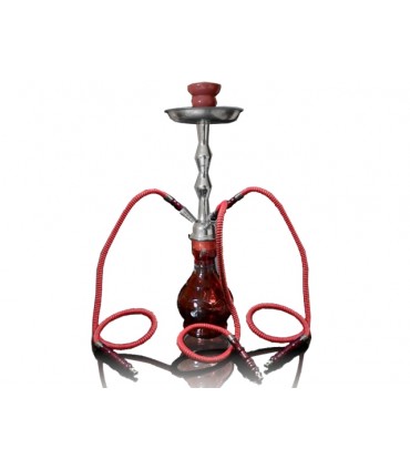 Ναργιλές με τρεις σωλήνες 46cm MADO SHISHA 665-5507 RED