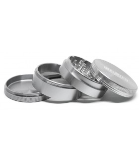 Τρίφτης καπνού HAMMERCRAFT AL 63 SIL  63mm 4 parts 12689 ΑΣΗΜΙ (αλουμίνιο)