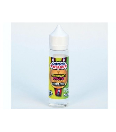 American Stars JAMAICAN FRUITS Shake and Vape 30ml / 60ml (Amaretto, ανανάς και ροδάκινα)