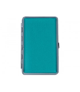 Ταμπακιέρα για SLIM τσιγάρα MADO 665-9803 μεταλλική τυρκουάζ ακρυλική