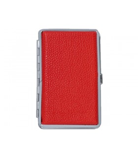 Ταμπακιέρα για SLIM τσιγάρα MADO 665-9804 μεταλλική κόκκινη ακρυλική