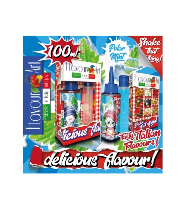 FLAVOURART MIX AND SHAKE POLAR MINT 60/100ML (μέντα)
