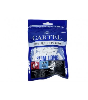 Φιλτράκια Cartel 100 SLIM LONG 6mm, 22mm - 1 σακουλάκι