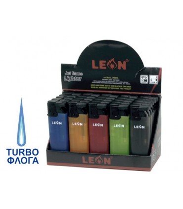 Αναπτήρες Leon Αντιανεμικοί 170676 JETFLAME TURBO - 25 Τεμάχια