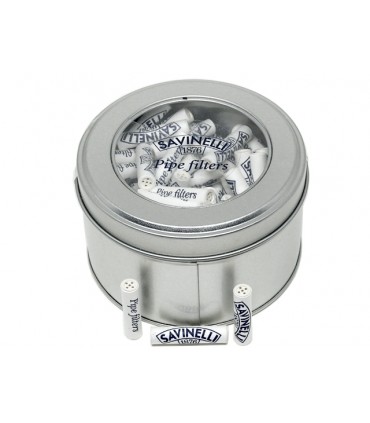SAVINELLI PIPE FILTERS 9mm - 100 τεμάχια ΦΙΛΤΡΑ ΠΙΠΑΣ ΚΑΠΝΟΥ