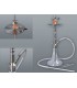 Ναργιλές με ένα σωλήνα 65cm MADO EXCLUSIVE HOOKACH STAINLESS & GLASS 65cm 665-5600