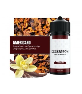 ΝΤΕΖΑΒΟΥ 100% AUTHENTIC Flavour Shot AMERICANO 25ml / 120ml (καπνικό με βανίλια)
