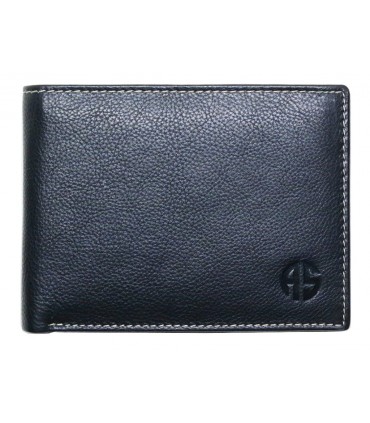 Δερμάτινο Πορτοφόλι ALPHA STATUS 10101-0 RFID BLACK