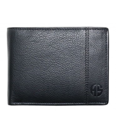 Δερμάτινο Πορτοφόλι ALPHA STATUS 10101-F RFID BLACK