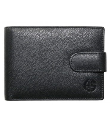 Δερμάτινο Πορτοφόλι ALPHA STATUS 10113-0 RFID BLACK