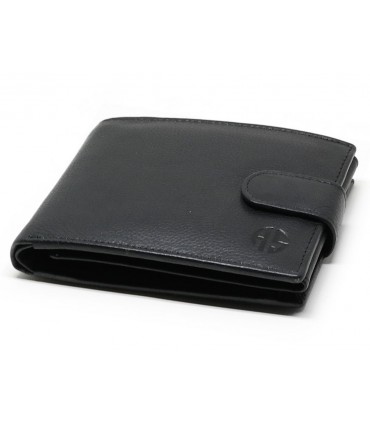 Δερμάτινο Πορτοφόλι ALPHA STATUS 10106-0 RFID BLACK