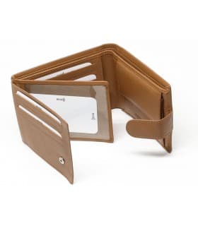 Δερμάτινο Πορτοφόλι ALPHA STATUS 10106-0 RFID TAN
