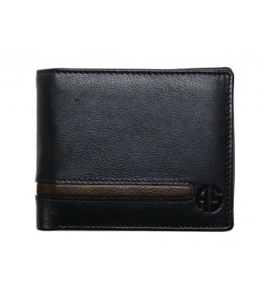 Δερμάτινο Πορτοφόλι ALPHA STATUS 10110-0 RFID BLACK