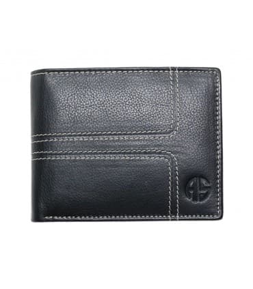 Δερμάτινο Πορτοφόλι ALPHA STATUS 10115-0 RFID BLACK