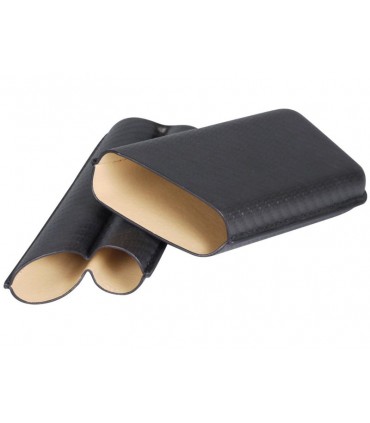 Θήκη για 2 πούρα Carbon - Double Corona Churchill Torpedo, Lonsdale 18.5cm -99623815