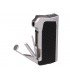 Αναπτήρας πίπας PASSATORE Ruben Black Chrome με 3 εργαλεία - 99234091