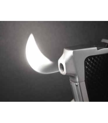 Αναπτήρας πίπας PASSATORE Ruben Black Chrome με 3 εργαλεία - 99234091