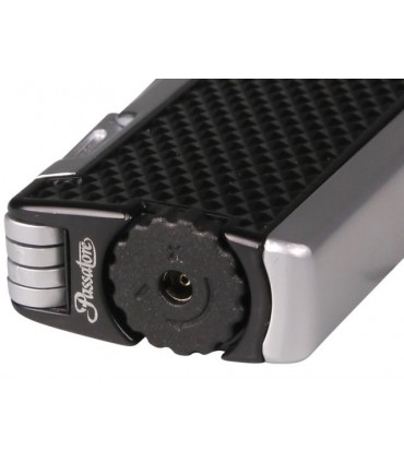 Αναπτήρας πίπας PASSATORE Ruben Black Chrome με 3 εργαλεία - 99234091