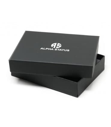 Δερμάτινο Πορτοφόλι ALPHA STATUS 10115-0 RFID BLACK