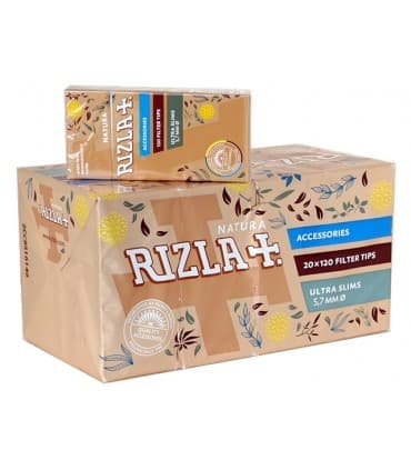 Φιλτράκια Rizla NATURA ULTRA SLIM 5.7 (κουτί με 20 πακετάκια)