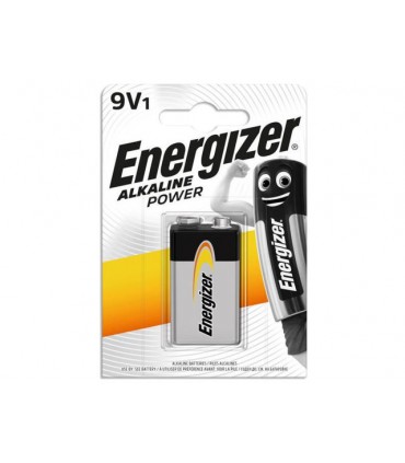 ENERGIZER ALKALINE POWER 9V ΑΛΚΑΛΙΚΗ (1 ΜΠΑΤΑΡΙΑ)