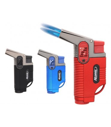 Αναπτήρας Atomic Αντιανεμικός Sydney 2 Jet Metal Δίφλογος 2128200  - 1 Τεμάχιο