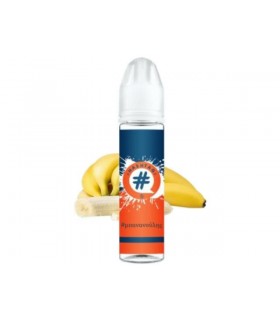 HASHTAG FLAVORSHOTS ΜΠΑΝΑΝΟΥΛΗΣ Shake and Vape 20/60ml (μπανάνα)