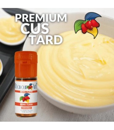 Άρωμα Flavour Art PREMIUM CUSTARD (κρέμα βανίλια) 10ml